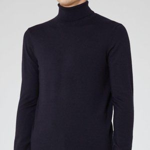 REISS "observe" light sweater in navy XS
